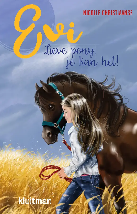 Evi. Lieve pony, je kan het!