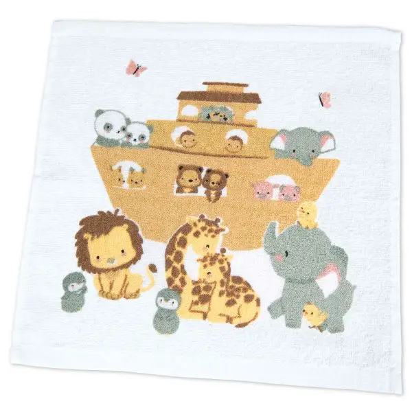 Handdoekje 30x30cm Ark van Noach