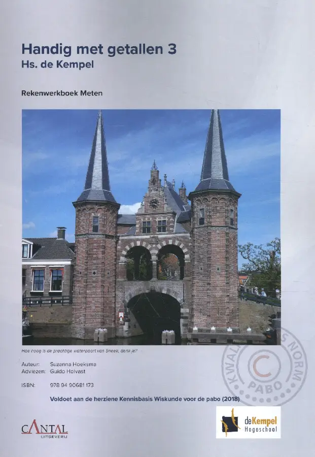 3 Hs. de Kempel Meten / Handig met getallen / Rekenwerkboek
