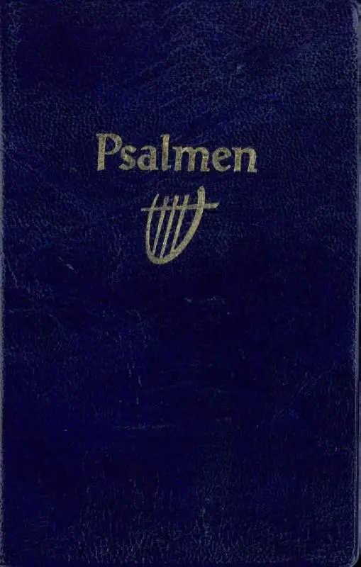 Psalmboek 1773 blauw 12g ritm soepele ba