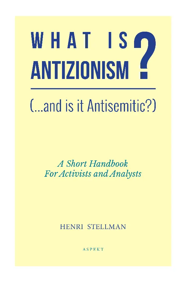 What is Antizionisme?