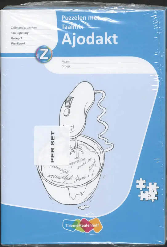Gr 7 / Ajodakt Puzzelen met Taalmix 5x / Werkboek