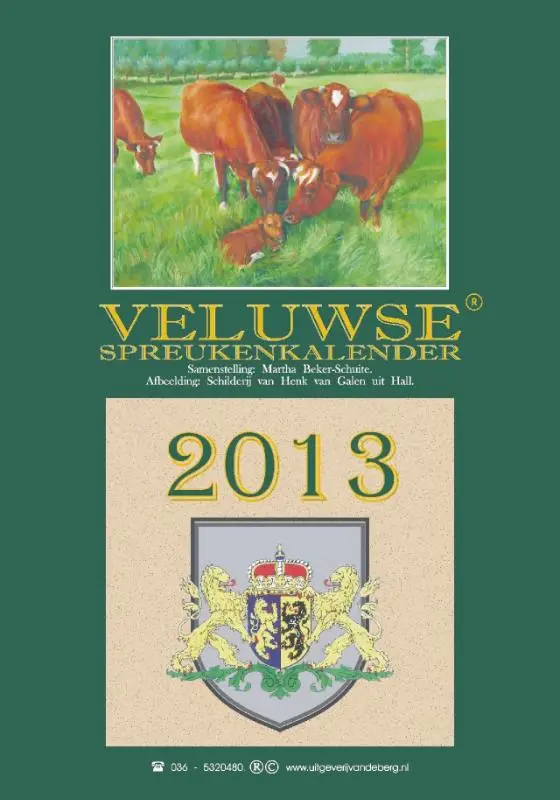 Veluwse spreukenkalender / 2013