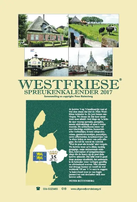 Westfriese spreukenkalender / 2017