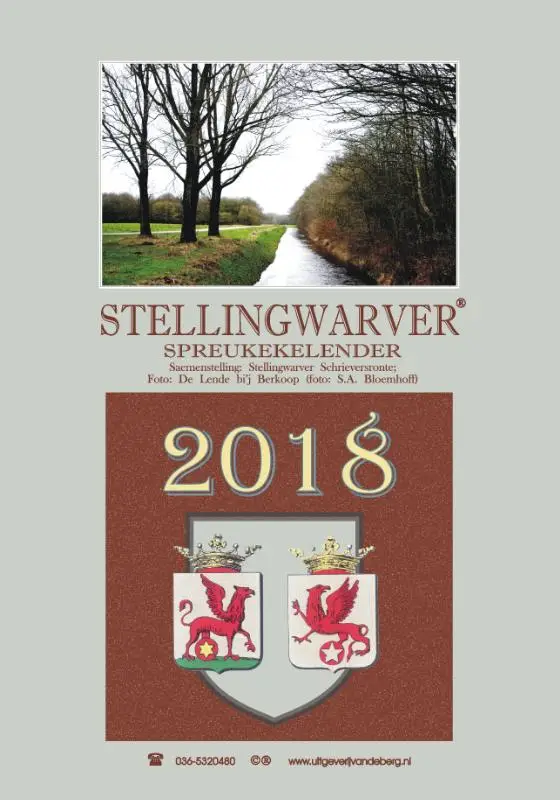 Stellingwarver spreukekelender / 2018