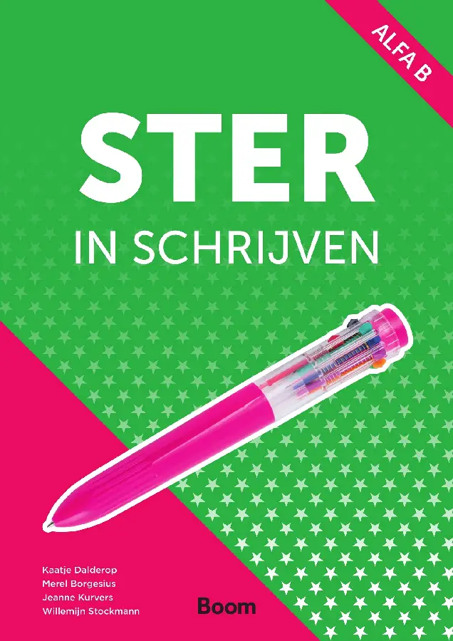 Ster in schrijven
