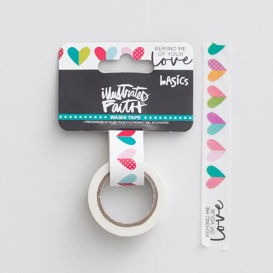Remind me - Love - Washi tape