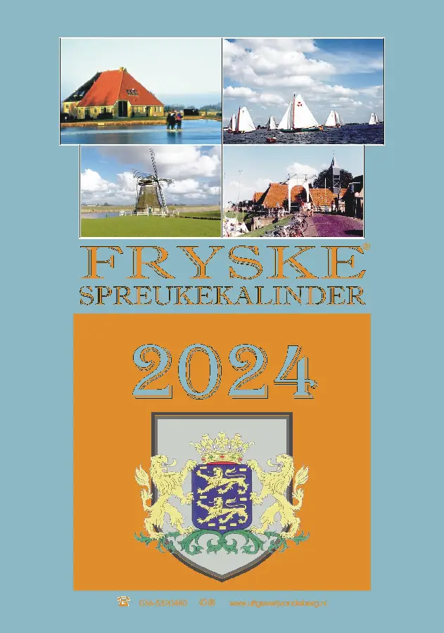 Fryske spreukekalinder 2024