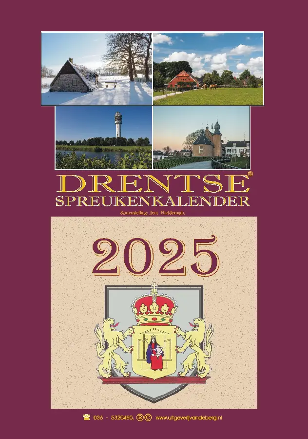 Drentse spreukenkalender 2025