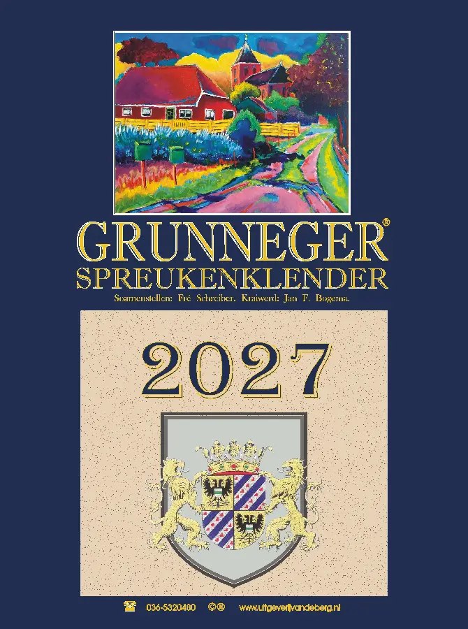 Grunneger spreukenklender 2027
