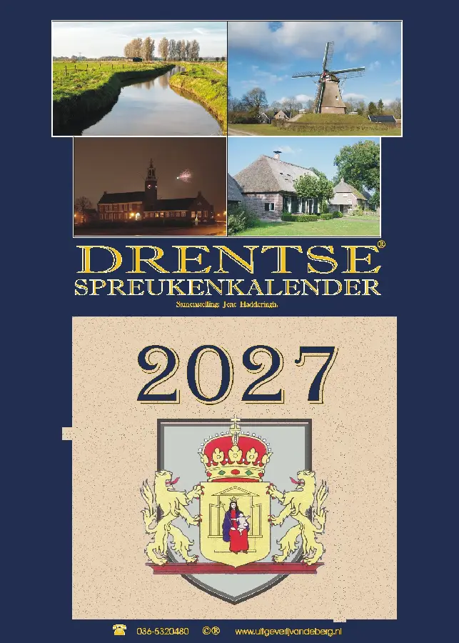 Drentse spreukenkalender 2027