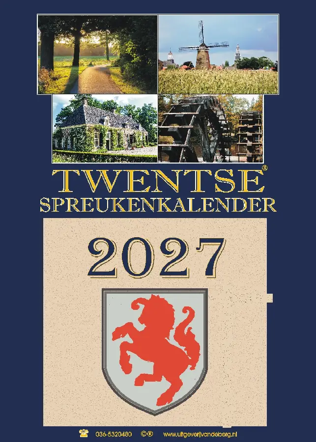 Twentse spreukenkalender 2027