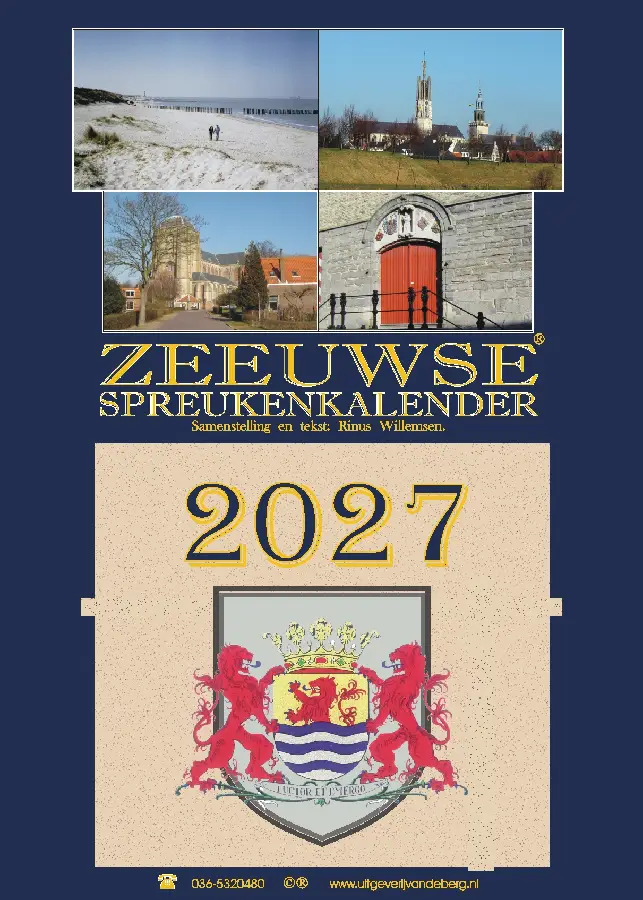 Zeeuwse spreukenkalender 2027