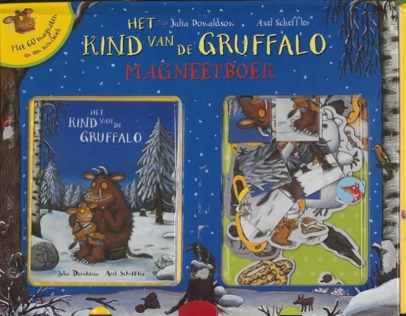 Kind van de gruffalo magneetboek