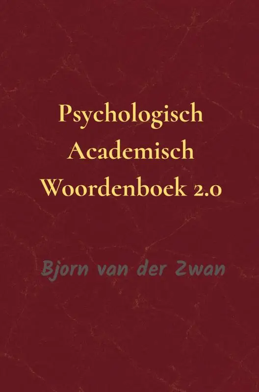 Psychologische Academisch Woordenboek 2.0