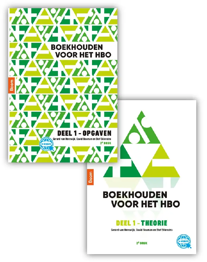 Boekhouden voor het hbo deel 1. Theorie- en opgavenboek