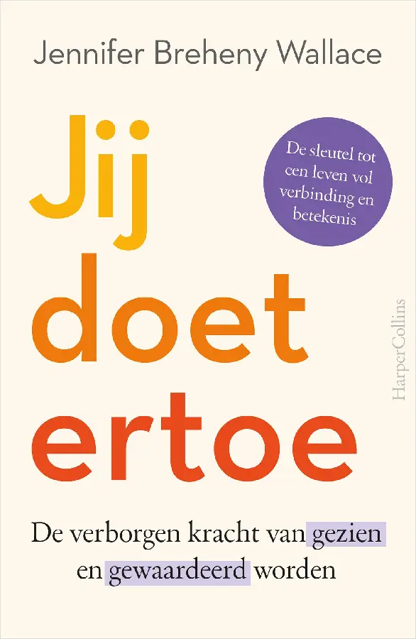 Jij doet ertoe