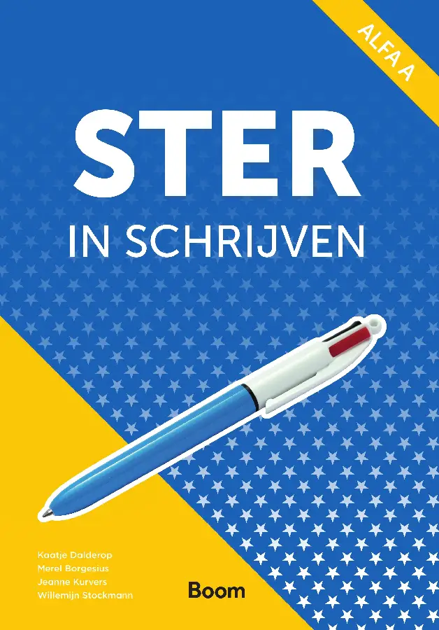 Ster in schrijven / Alfa A