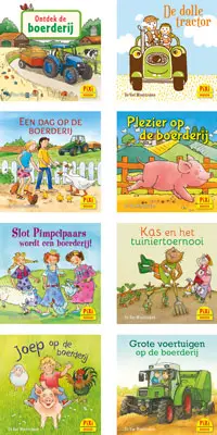 Op de boerderij, 8 x 8 ex.
