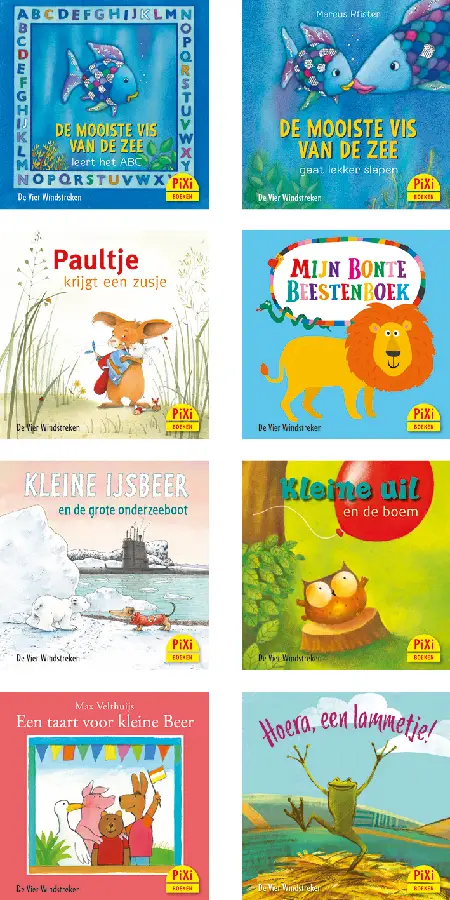 De Vier Windstreken toppers II, 8 x 8 ex.